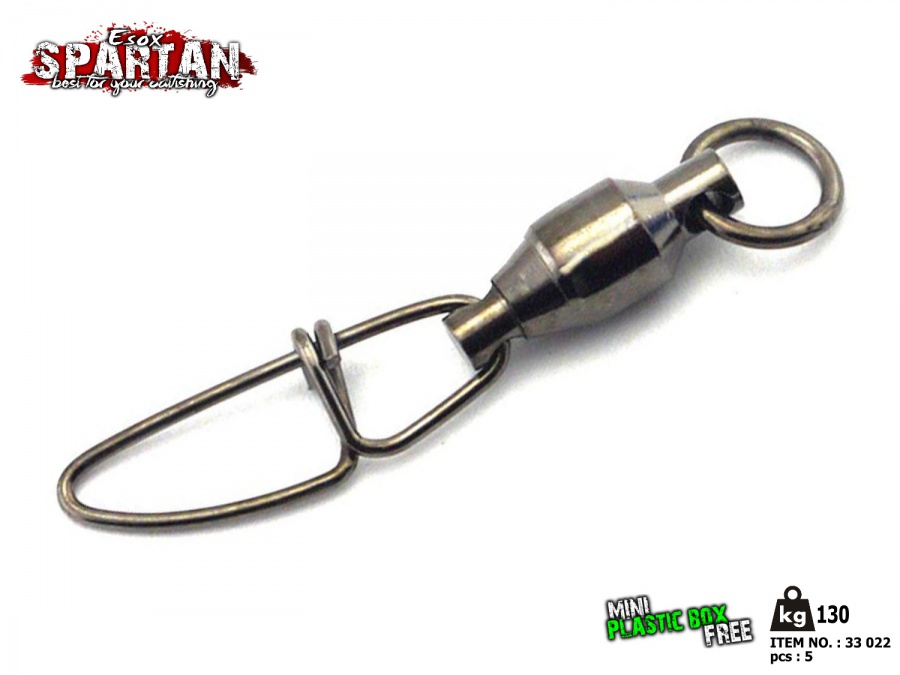 ESOX Obratlík s karabínou SPARTAN CrossLock Snaps 130 kg