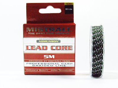 MISTRALL olovenná šnúra 5 m/ 55 lb