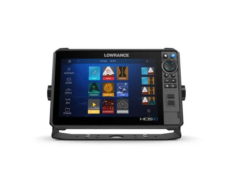 Sonar Lowrance HDS-10 PRO ROW + ActiveImaging™ HD sonda 3-in-1