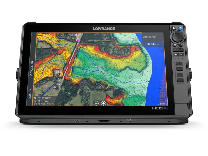 Sonar Lowrance HDS-16 PRO with Active Imaging HD sonda 3-in-1 (ROW)