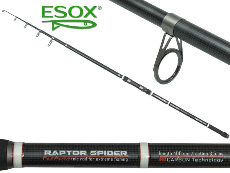 ESOX prút RAPTOR SPIDER 3,7 m / 3,50 lb