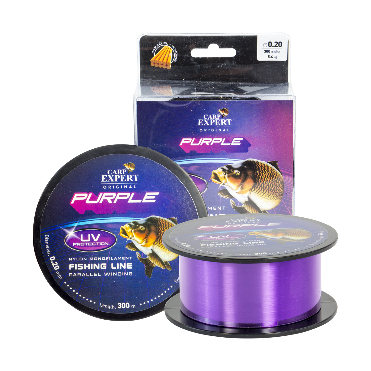CARP EXPERT UV Purple 1000 m