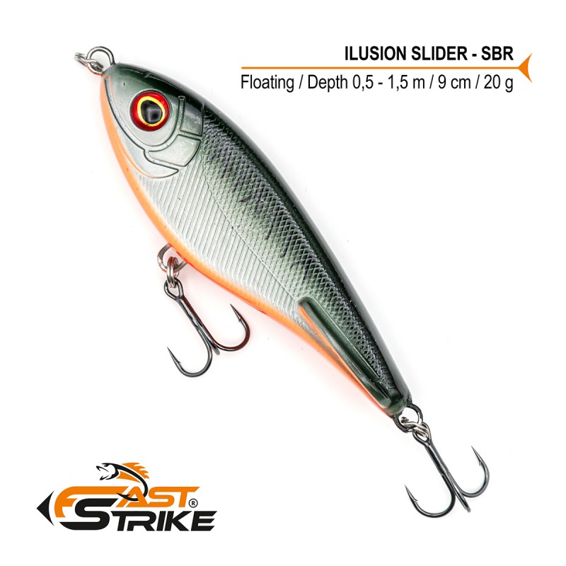 FAST STRIKE Ilusion Slider 9CM FLOATING