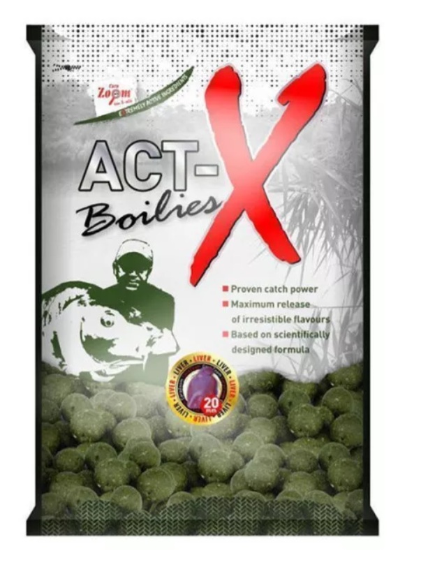 CARP ZOOM boilies ACT-X 20 mm