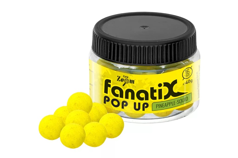 CARP ZOOM FANATIX Pop-UP 16 mm ANANÁS-KALAMÁR