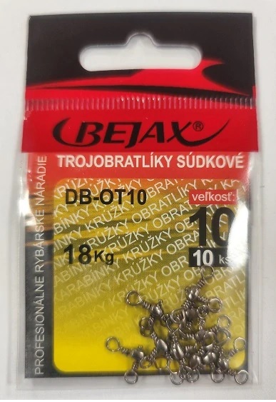 BEJAX obratlík BARREL trojitý č.10 / 18 kg