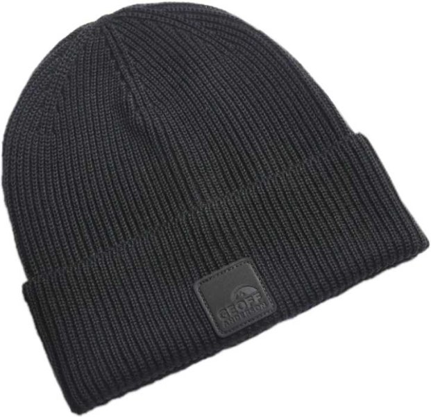 GEOFF ANDERSON čiapka WIZZWOOL ROAR BEANIE čierna