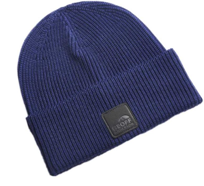 GEOFF ANDERSON čiapka WIZZWOOL ROAR BEANIE modrá