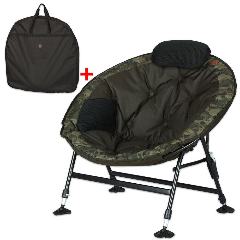 GIANTS FISHING kreslo MOON CHAIR DELUXE + prepravná taška