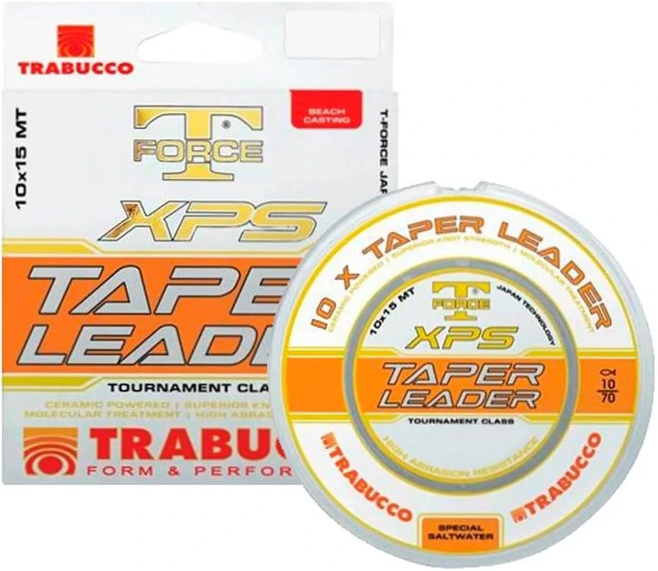 TRABUCCO vlasec XPS TAPER LEADER 0,26 mm-0,57 mm