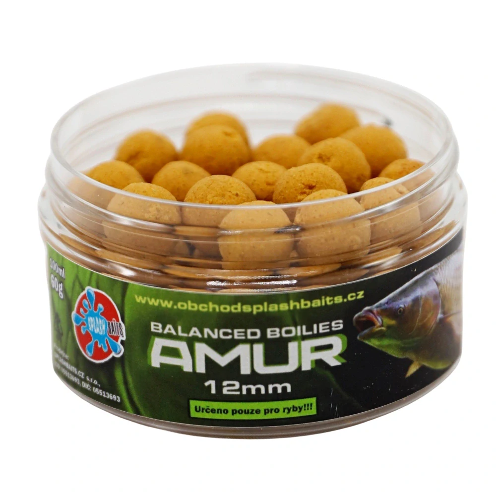 SPLASH BAITS boilies SPECIAL AMUR Oriešok/Vanilka 12 mm