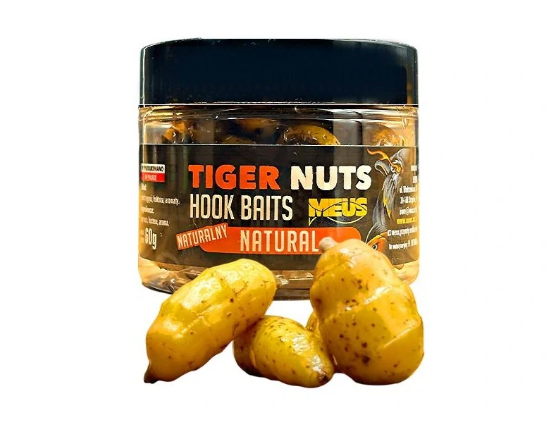MEUS Tigrí orech XXL háčik NATURAL