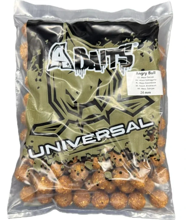 ABAITS boilies UNIVERSAL 1 kg ANGRY BULL