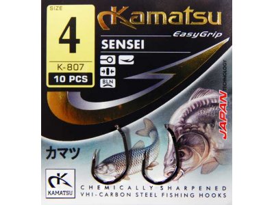 KAMATSU háčik SENSEI CARP č.2 / 10 ks