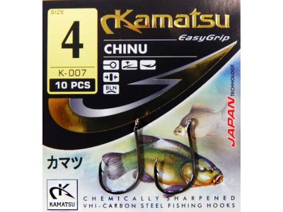 KAMATSU háčik CHINU č.1 /10 ks