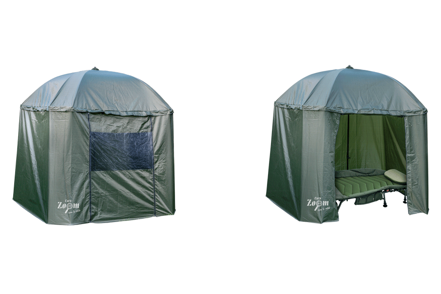 CARP ZOOM PVC dáždnik Square Umbrella Shelter