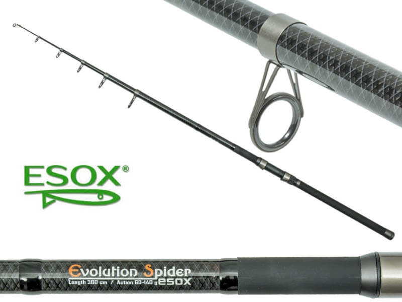 ESOX prút EVOLUTION Spider NEW 2,4 m / 60 g