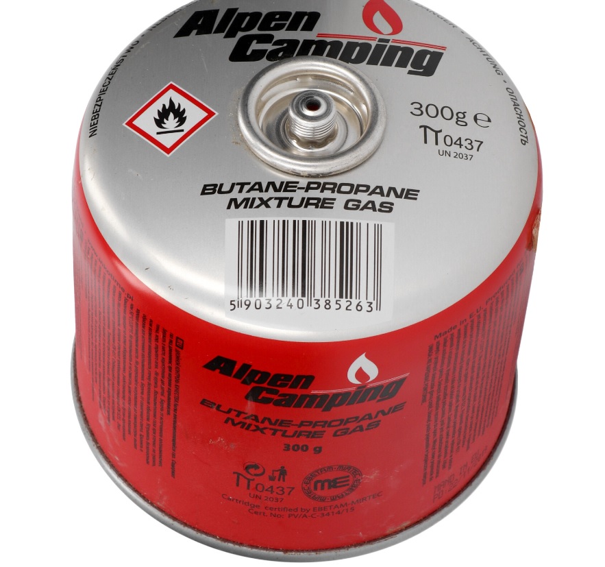 Plynová kartuš so závitom 300 g / 536 ml
