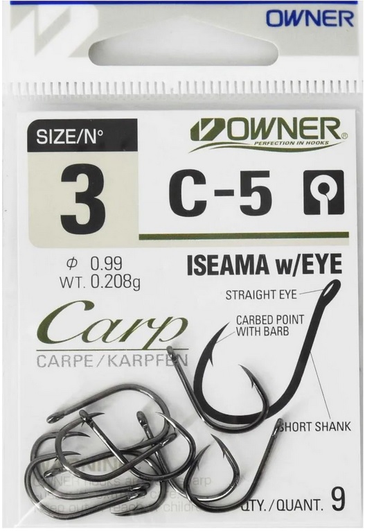 OWNER Háčik C-5 ISEAMA č.1 / 7 ks