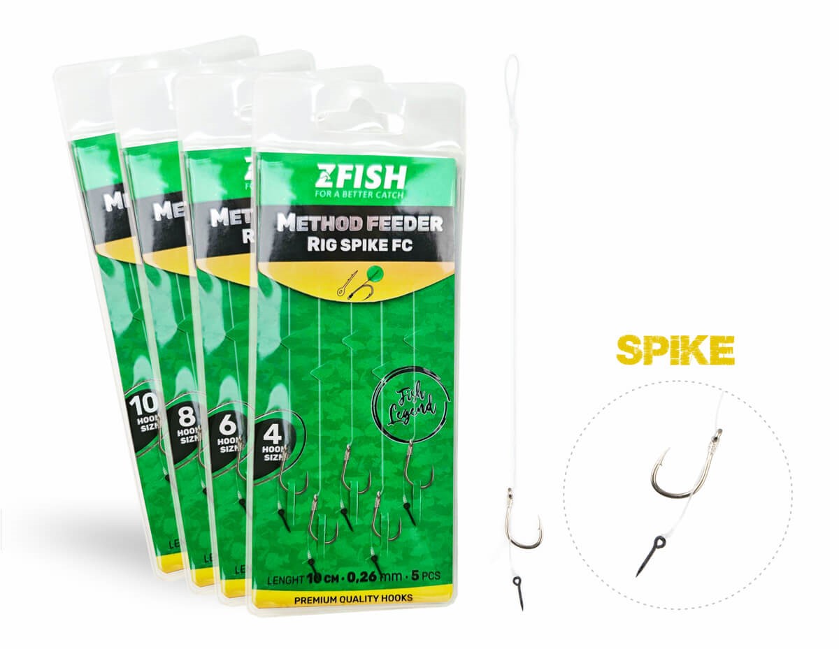 ZFISH nadväzec METHOD FEEDER Rig Spike FC č.4