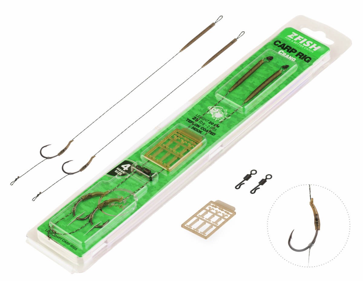 ZFISH nadväzec CRANG CARP Rig č.4