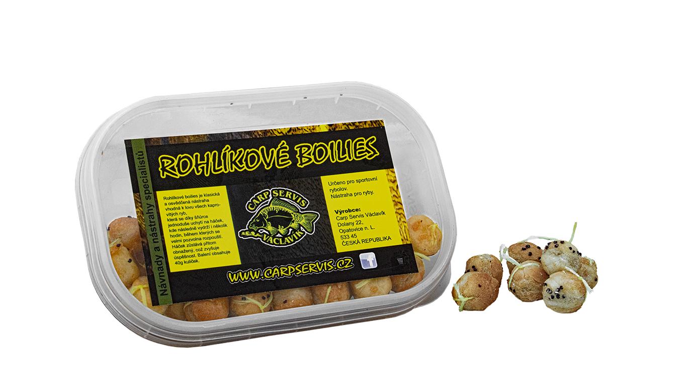 CS Václavík ROHLÍKOVÉ BOILIES 40 g CESNAK