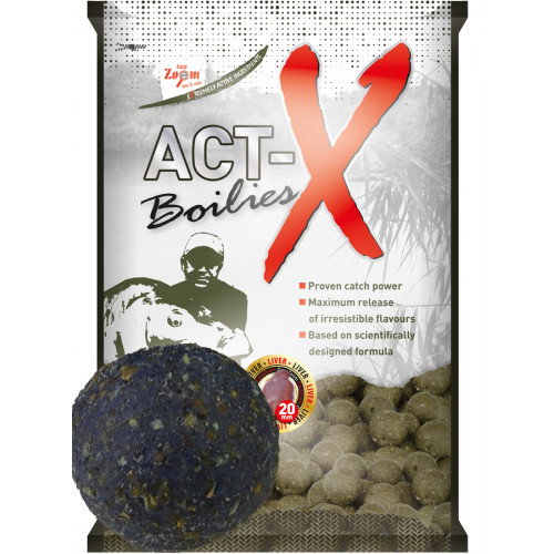 CARP ZOOM boilies ACT-X 20 mm PEČEŇ