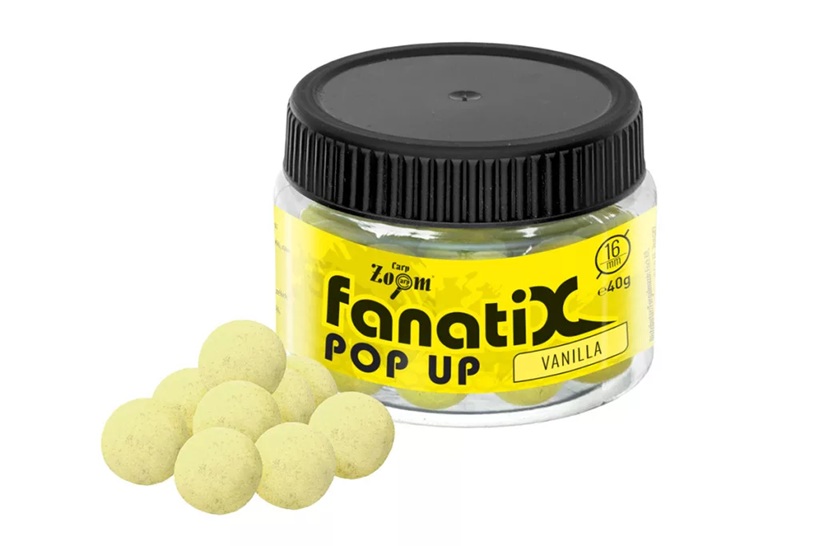 CARP ZOOM FANATIX Pop-UP 16 mm VANILKA