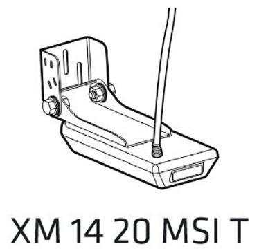 HUMMINBIRD sonda XM 14 20 MSI T (SOLIX)