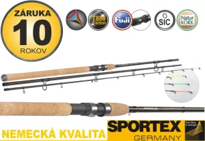 SPORTEX prút Xclusive Feeder NT Light 330cm / 40-80g