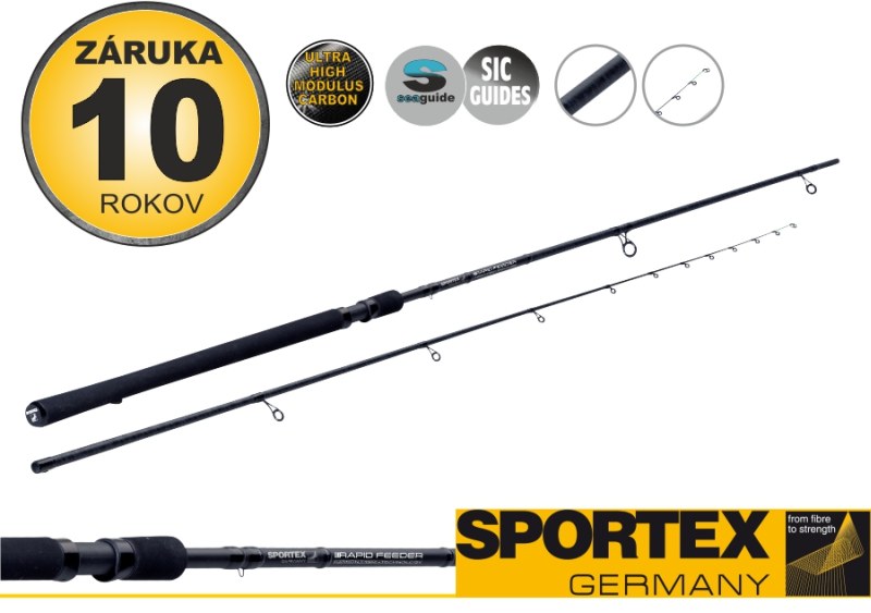 SPORTEX prút Rapid Feeder Heavy 420 cm / 120-210g