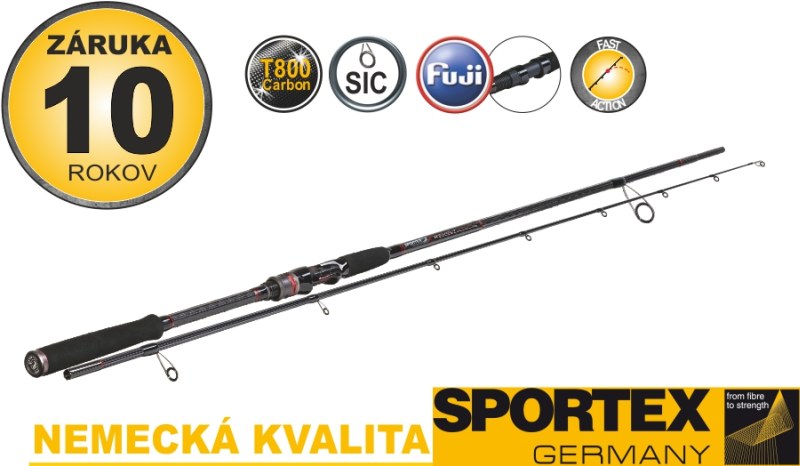 SPORTEX prút Revolt Spin 2,7 m / 60 g
