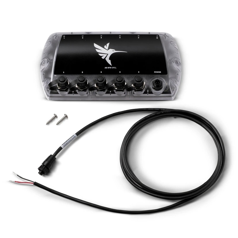 HUMMINBIRD Switch HUM AS 5 PGLPort Ethernet