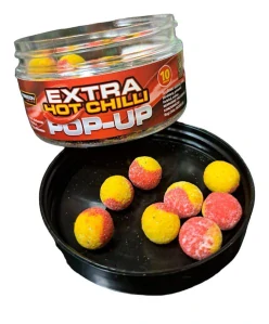 POSEIDON boilies EXTRA HOT ČILI POP-UP 35 g