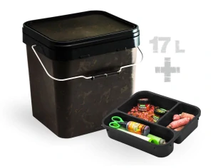 ZFISH Vedro Z-CORE Camo Bucket 17L +vnútorná vložka