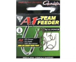 GAMAKATSU háčik A1 Team Feeder CIRCLE POWER č.10