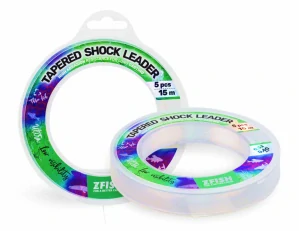 ZFISH rybársky vlasec TAPERED SHOCK LEADER  0,28-0,50 mm / 5 x 15 m