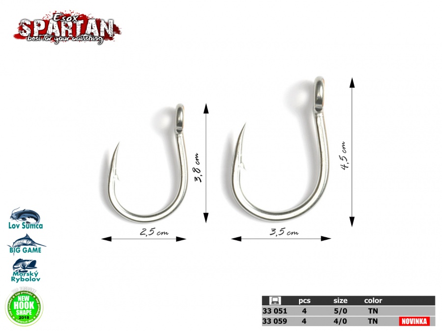 ESOX Spartan EVOLVE Hook