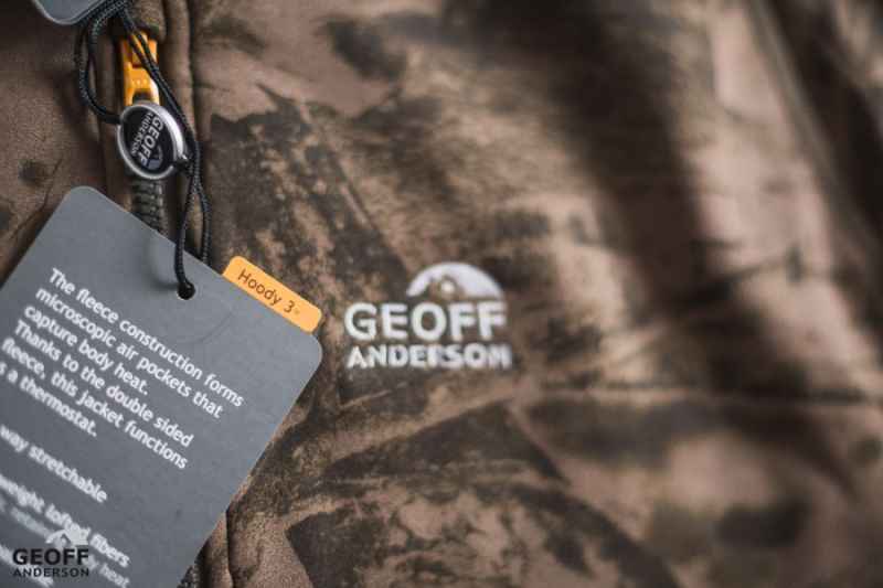 GEOFF ANDERSON bunda HOODY 3 MASKÁČ