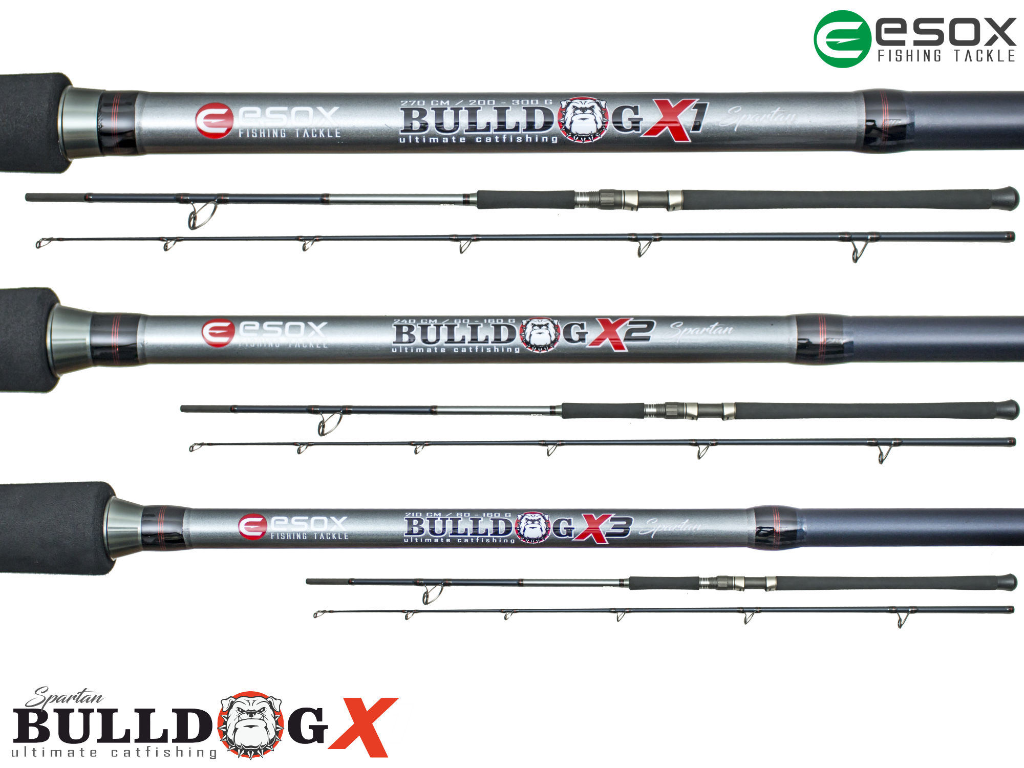 ESOX prút BULLDOG X2 240 cm / 60-160 g