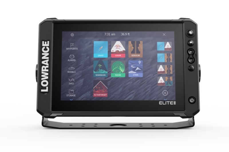 LOWRANCE sonar Elite FS™ 10 so sondou Active Imaging 3-v-1