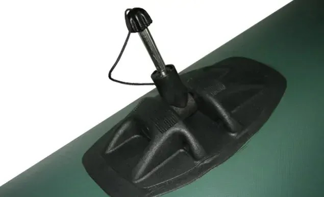 KOLIBRI KM-330 D zelený, hliníková podlaha