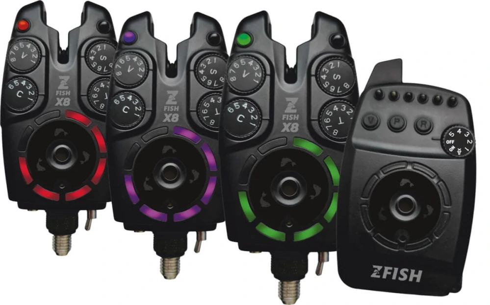 ZFISH Sada signalizátorov BITE ALARM SET ZX8 PRO 3+1