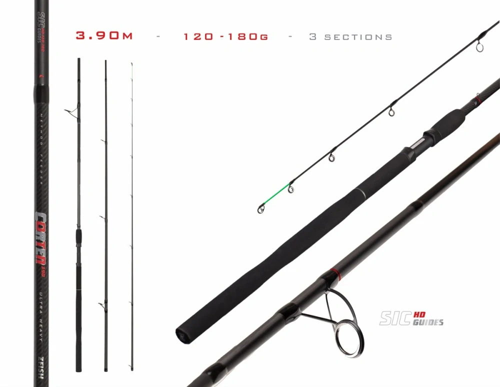 ZFISH prút CORTEN METHOD HEAVY FEEDER 3,9 M /180G