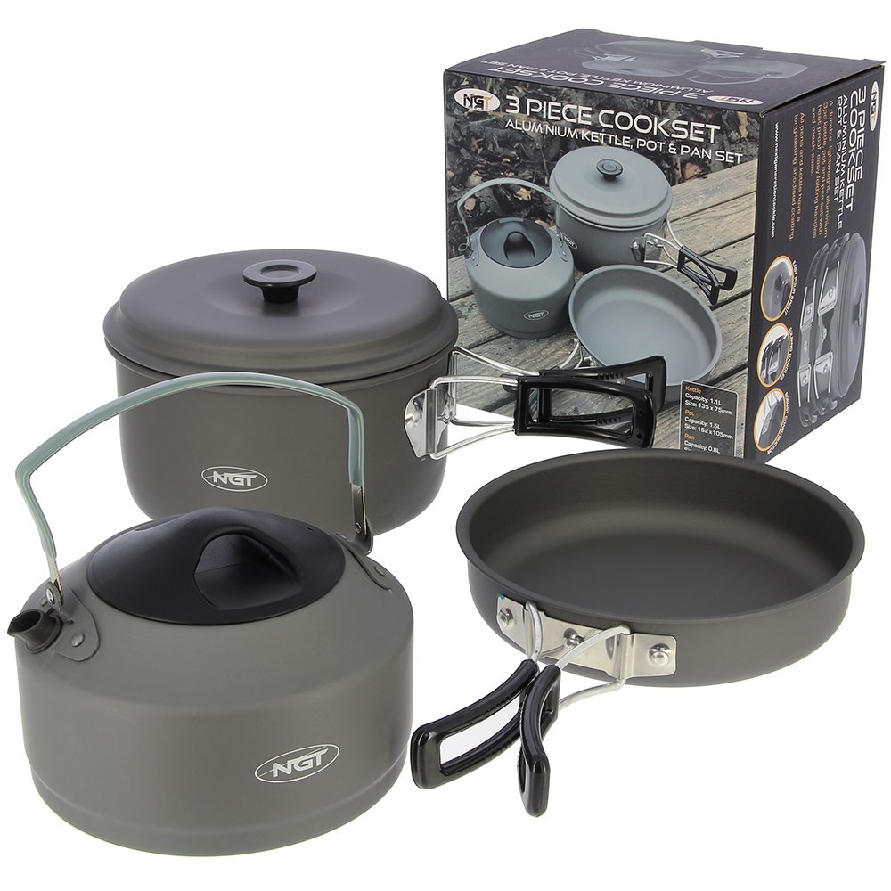 NGT sada hrncov Kettle,Pot & Pan Set 3-dielna