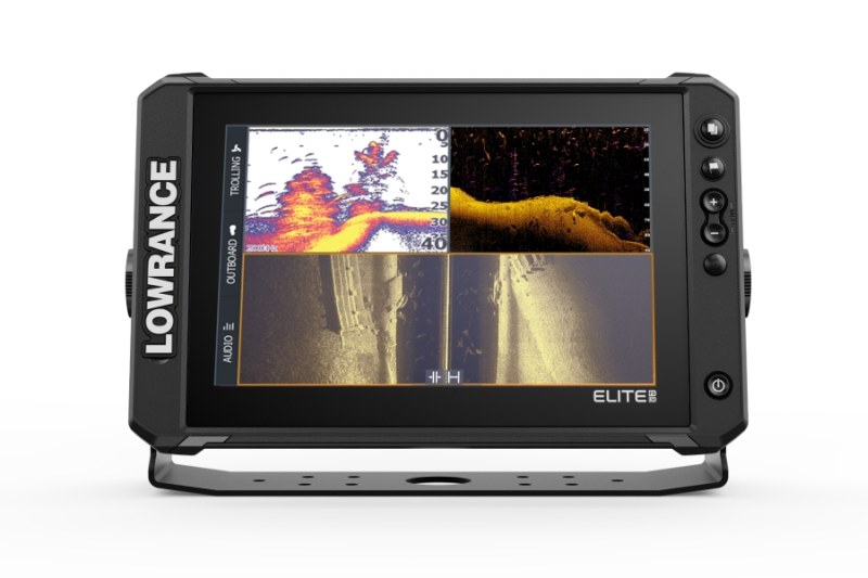 LOWRANCE sonar Elite FS™ 10 so sondou Active Imaging 3-v-1