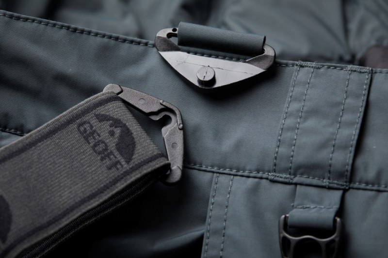 GEOFF ANDERSON nohavice BARBARUS ASIMI šedé veľkosť XL