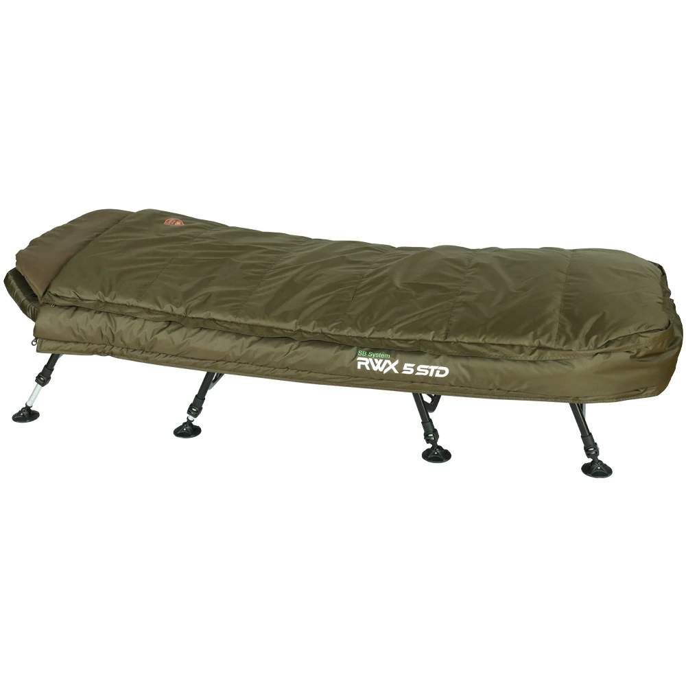 GIANTS FISHING Lehátko + spacák Bedchair/Sleeping Bag System RWX 5 STD