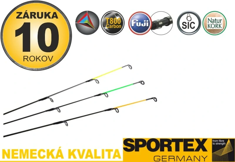 SPORTEX prút Xclusive NT Medium Feeder 390cm / 90-160g