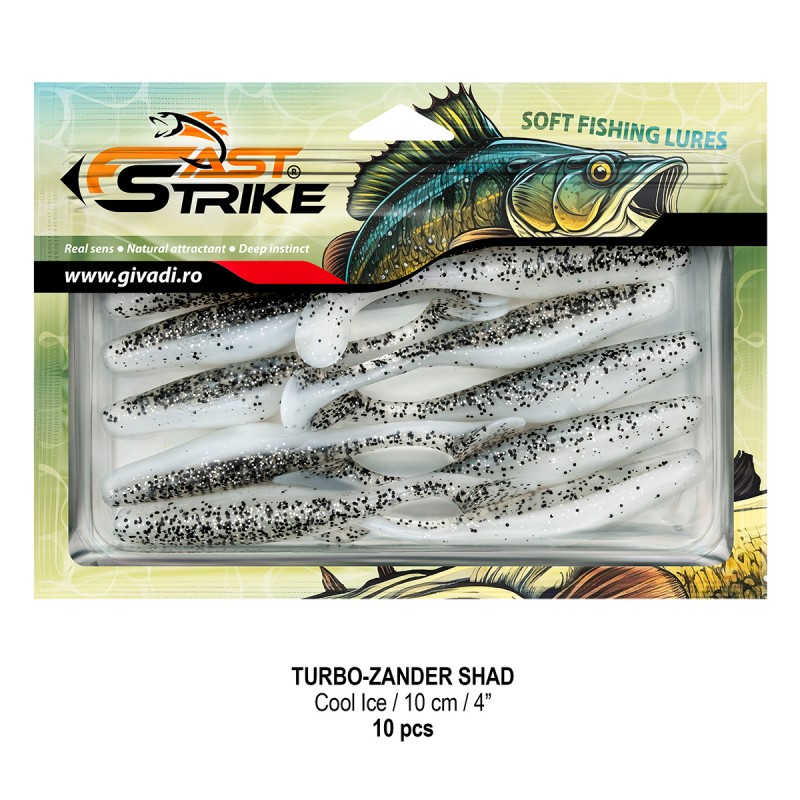 FAST STRIKE Turbo Zander Shad 10 cm